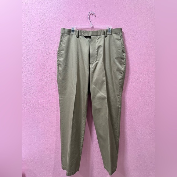 JoS A. Banks Men’s Khaki Dress Pants 36W X 30L - Picture 1 of 6